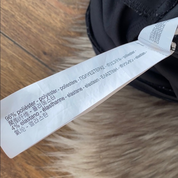 Zara Short Sleeve Cold Shoulder Romper in Black - Picture 9 of 9